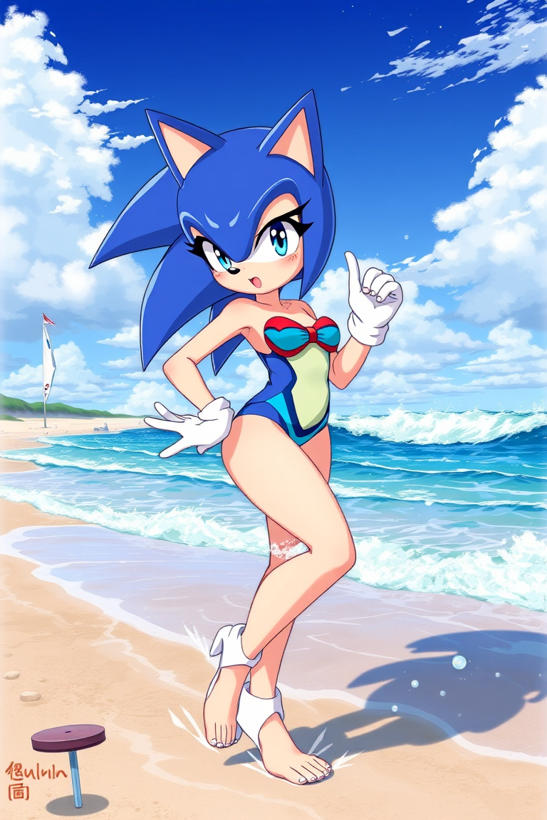 Sonic from Sonic R34 - Free HD Image 21